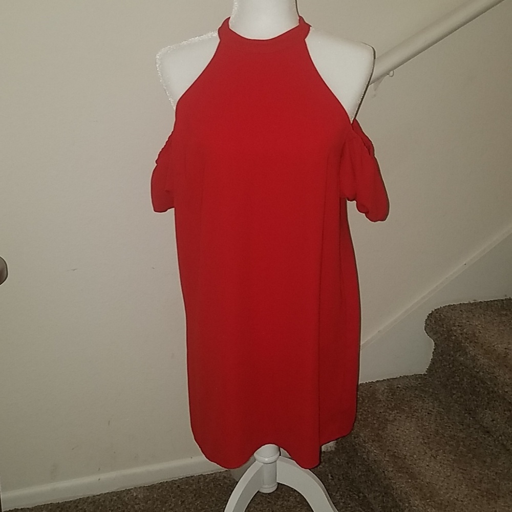Red dress